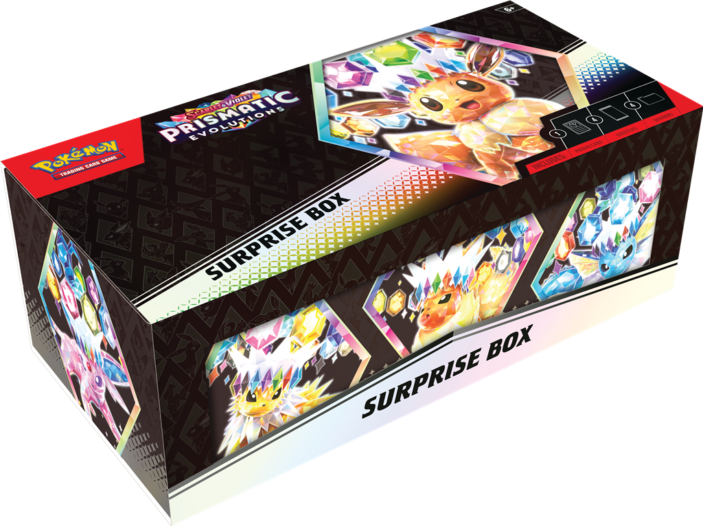 Prismatic Evolutions Surprise Box
