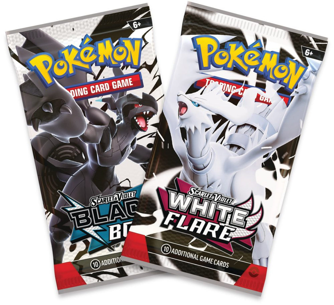 Black Bolt & White Flare Mini Tin