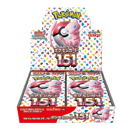 151 Booster Box Japans