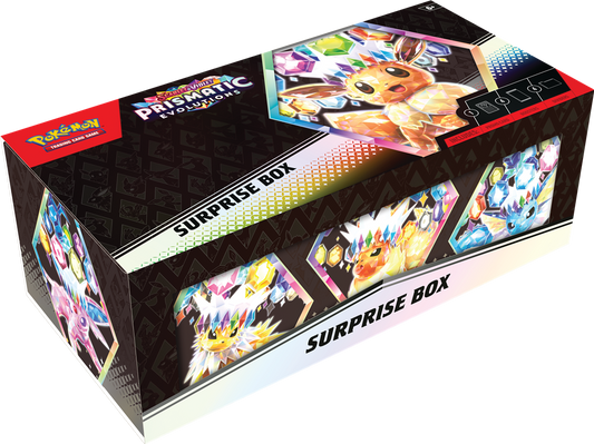 Prismatic Evolutions Surprise Box