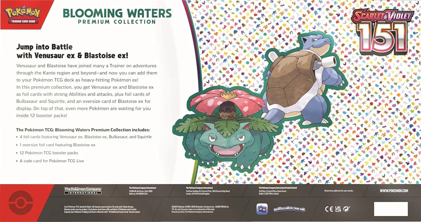Pokémon - Scarlet & Violet 151 Blooming Waters Premium Collection